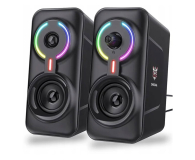 I-ONIK Słuchawki gamingowe X28 RGB czarne (przewodowe) ON-X28/BK - 1372989 - zdjęcie 1